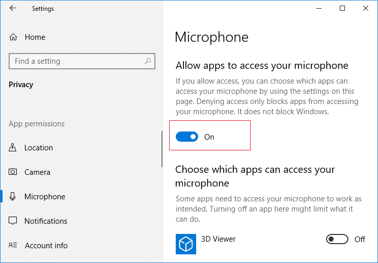 Come risolvere il problema con il microfono di Windows 10 non funzionante?