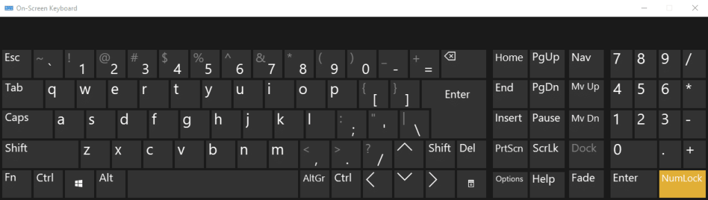 數字鍵盤在 Windows 10 中不起作用 [已解決]