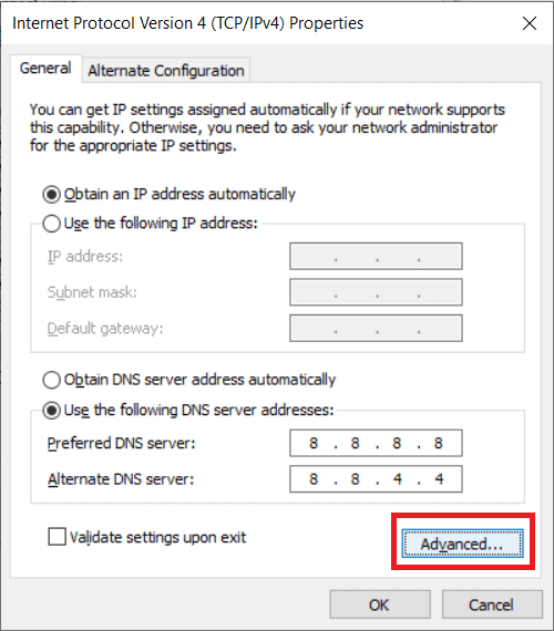 Jak przełączyć się na OpenDNS lub Google DNS w systemie Windows