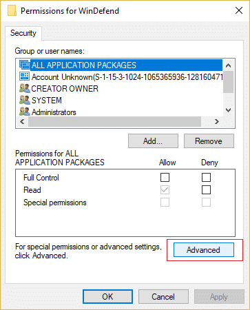 Comment prendre le contrôle total ou la propriété des clés de registre Windows