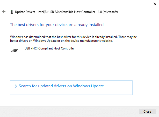 Windows10で不明なUSBデバイスを修正する