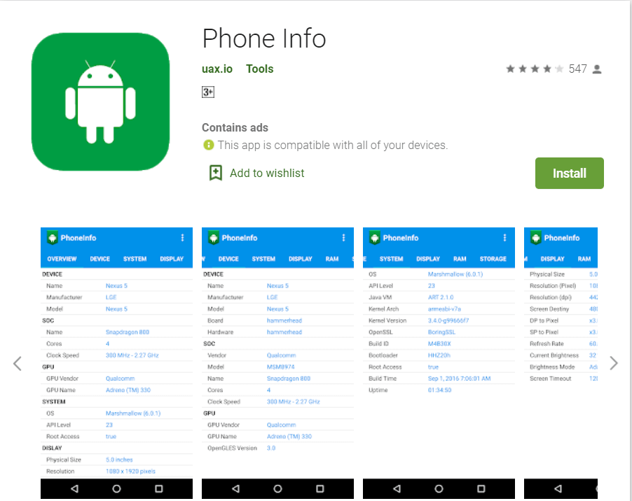 15 aplikasi untuk memeriksa perangkat keras Ponsel Android Anda