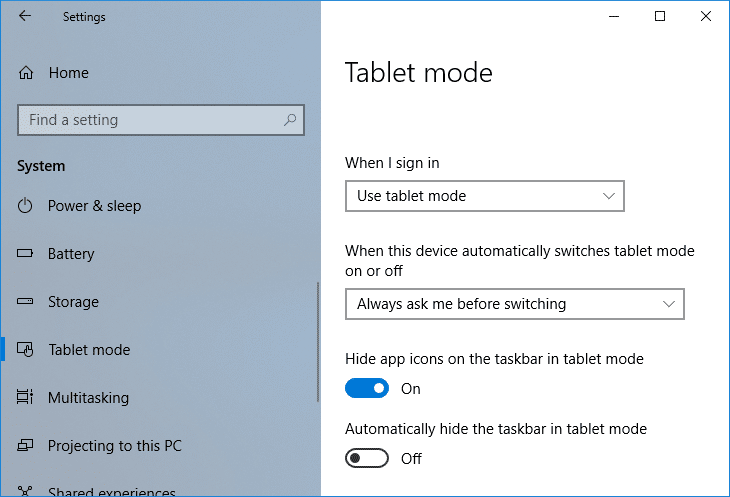 Windows 10에서 회색으로 표시된 회전 잠금 수정