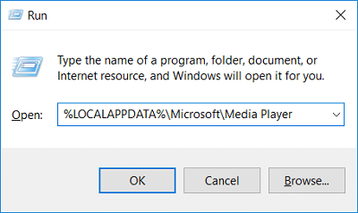 Correction d'une erreur de corruption de la bibliothèque multimédia du lecteur Windows Media Player