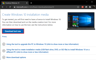 Cara Membuat Media Instalasi Windows 10 dengan Media Creation Tool
