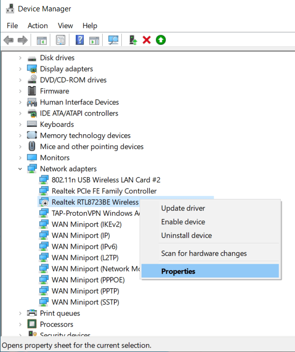 Correction du WiFi 5 GHz qui n'apparaît pas dans Windows 10