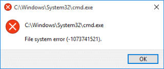 Cara Memperbaiki Kesalahan Sistem File di Windows 10