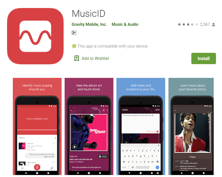 6 meilleures applications de recherche de chansons pour Android de 2021