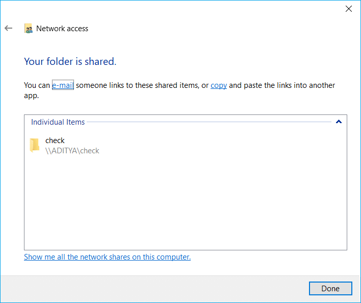 Comment configurer le partage de fichiers réseau sur Windows 10