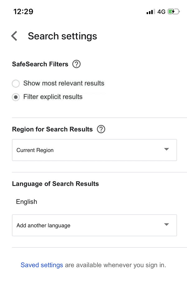 Comment désactiver SafeSearch sur Google