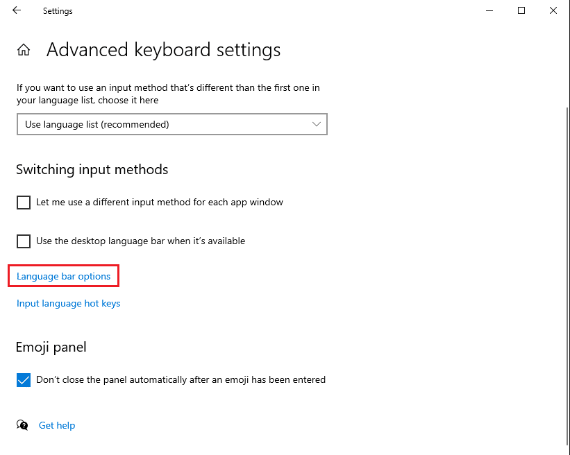 Correction du verrouillage des majuscules bloqué dans Windows 10