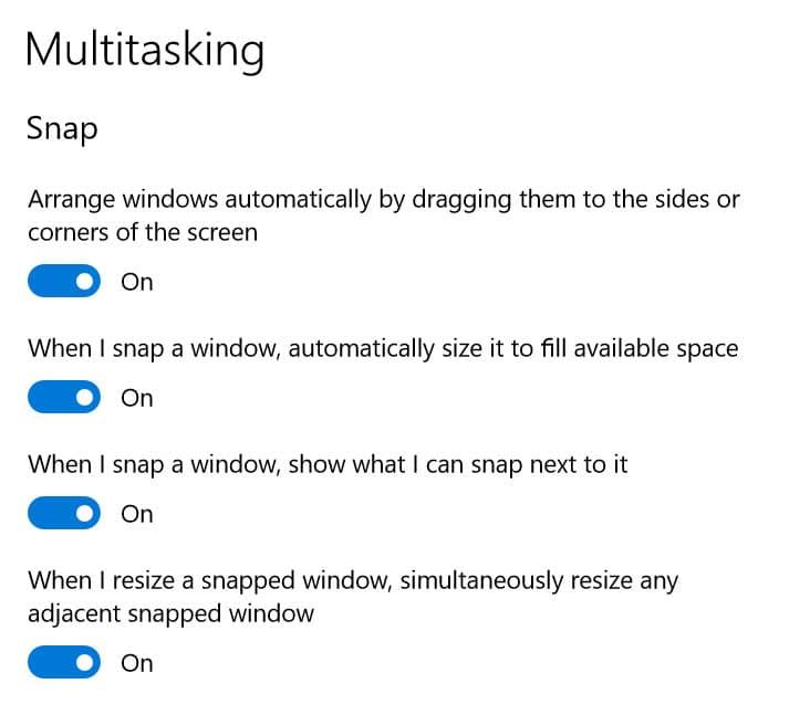 Divisez l'écran de votre ordinateur portable en deux dans Windows 10