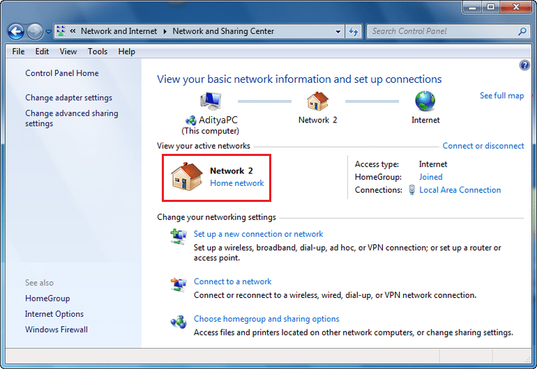 Passer du réseau public au réseau privé dans Windows 10