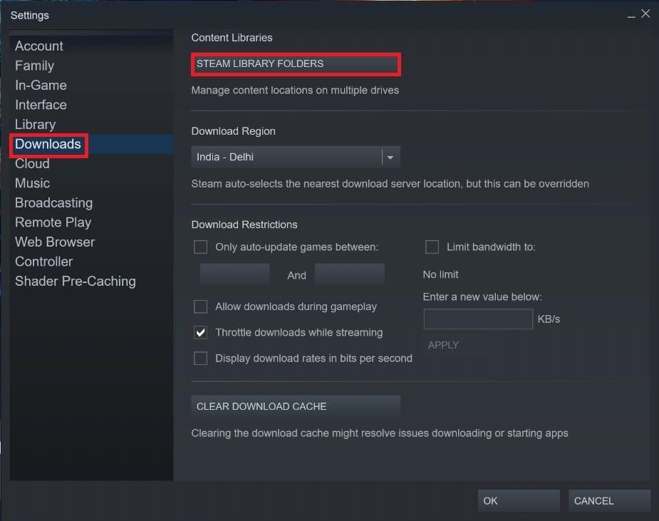 외장 하드 드라이브에 Steam 게임을 다운로드하는 방법