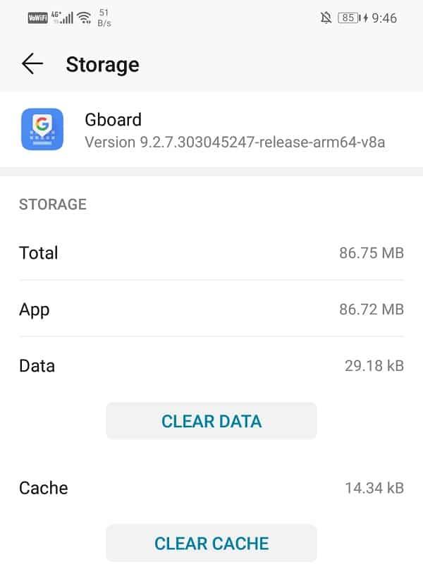Fix Gboard continua a bloccarsi su Android