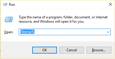 วิธีการลบไฟล์ชั่วคราวใน Windows 10