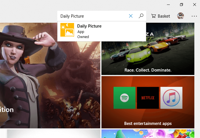 Windows 10'da Günlük Bing Görüntüsünü Duvar Kağıdı Olarak Ayarlayın