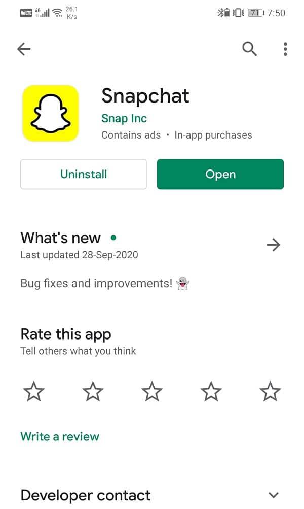 Comment réparer Snapchat qui ne charge pas les snaps ?