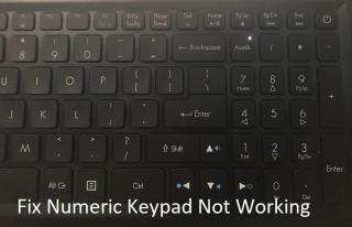 Keypad Numerik Tidak Berfungsi di Windows 10 [ASK]