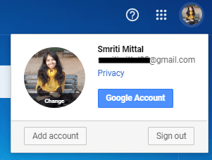 Bagaimana untuk Log Keluar atau Log Keluar Dari Gmail?