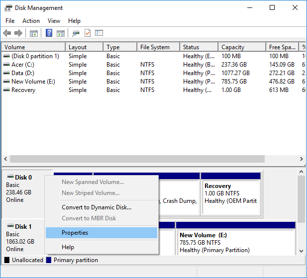 Windows10でディスクがMBRまたはGPTパーティションを使用しているかどうかを確認する3つの方法