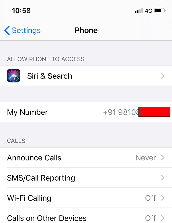 چگونه شماره تلفن خود را در اندروید و iOS پیدا کنیم