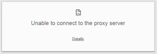 Perbaiki Tidak dapat terhubung ke server proxy di Windows 10