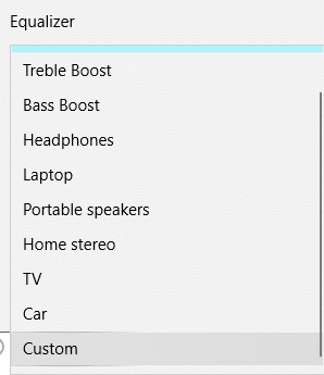 วิธีใช้อีควอไลเซอร์ใน Groove Music ใน Windows 10