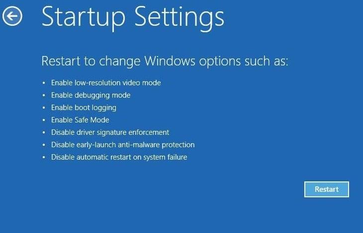 在 Windows 10 中禁用系統故障時自動重啟