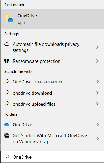Solucionar problemas de sincronización de OneDrive en Windows 10