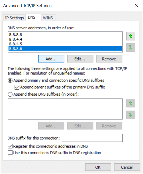 Windows10でDNS設定を変更する3つの方法