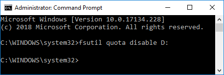 Activer ou désactiver l'application des limites de quota de disque dans Windows 10