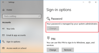 Cara Mencegah Pengguna Mengubah Kata Sandi di Windows 10 Cara Mencegah Pengguna Mengubah Kata Sandi di Windows 10