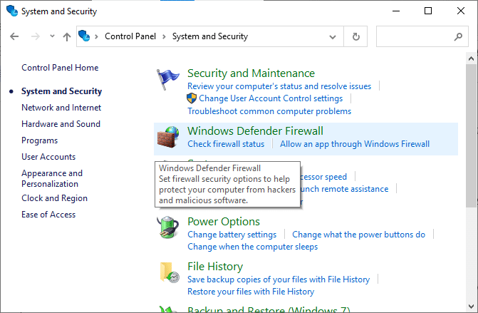 Windows 10 파일 공유가 작동하지 않는 문제 수정