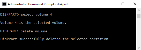 Comment supprimer un volume ou une partition de lecteur dans Windows 10