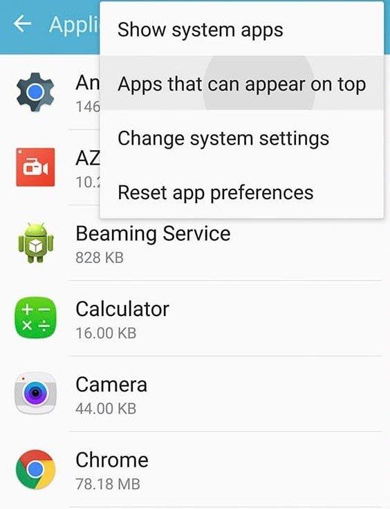 3 moduri de a remedia eroarea detectată de suprapunerea ecranului pe Android