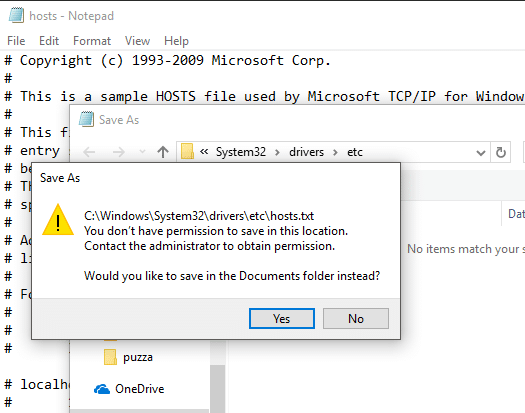 Windows 10에서 호스트 파일을 편집하는 방법 [가이드]
