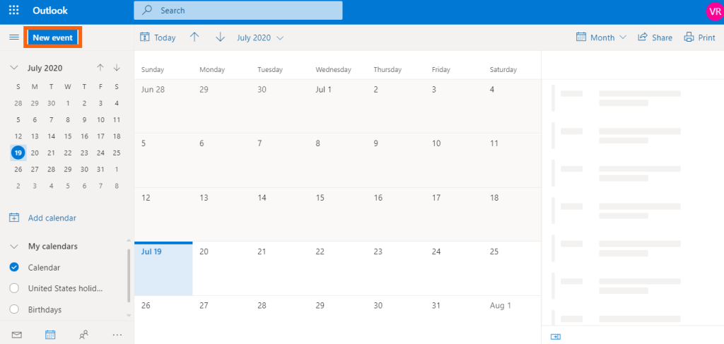 Cara Menghantar Jemputan Kalendar dalam Outlook
