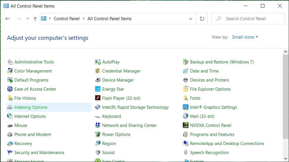 Perbaiki Pencarian Tidak Bekerja di Windows 10