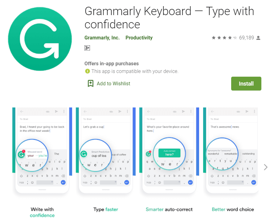 Android için En İyi 10 GIF Klavye Uygulaması