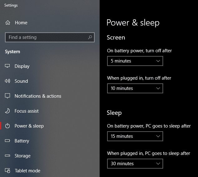Perbaiki Komputer Tidak Akan Masuk ke Mode Tidur Di Windows 10