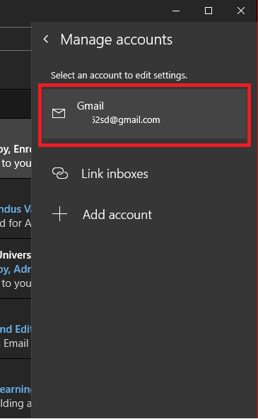 Windows10でGmailをセットアップする方法