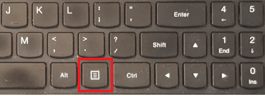 Klik Kanan menggunakan Keyboard di Windows 10