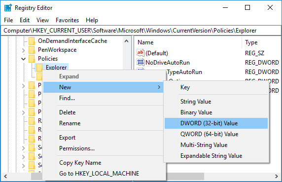 Aktifkan atau Nonaktifkan Panel Kontrol dan Aplikasi Pengaturan Windows 10