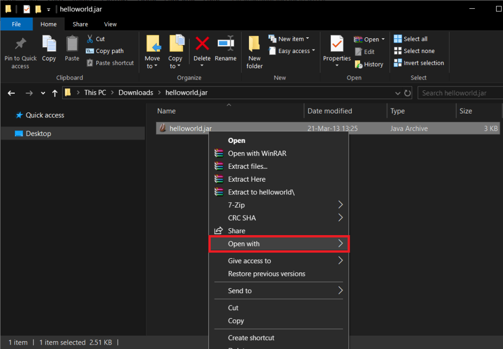 Cara Menjalankan File JAR di Windows 10