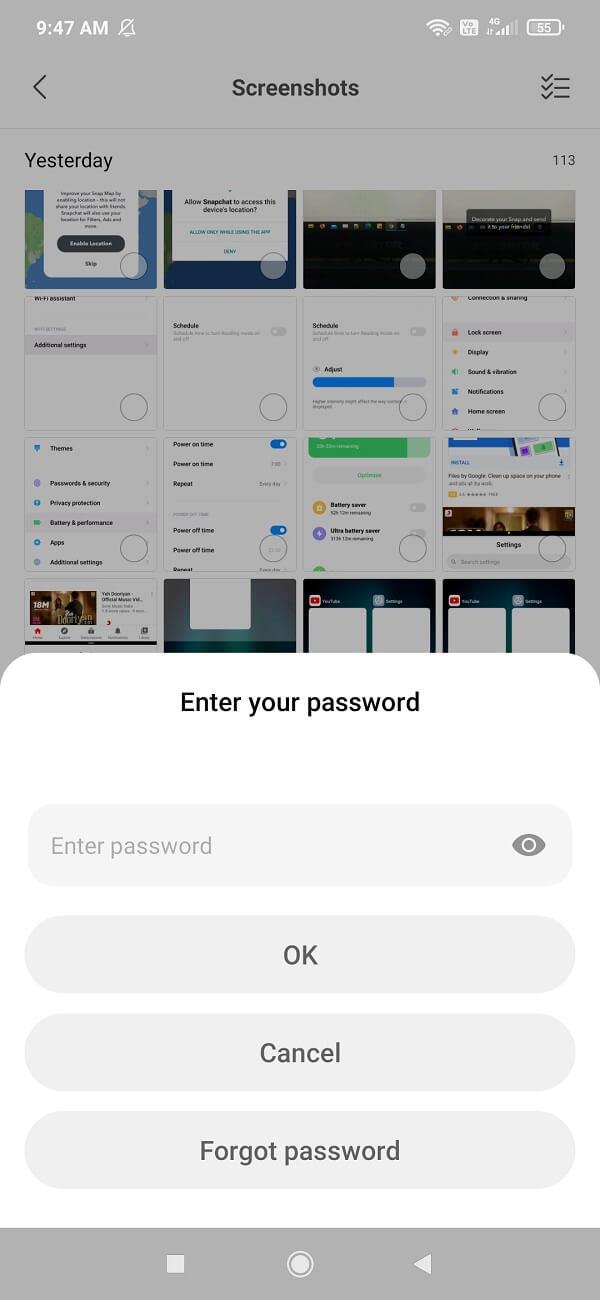 Androidでファイル、写真、ビデオを非表示にする方法