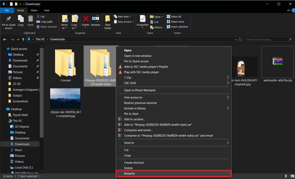 Guía paso a paso para instalar FFmpeg en Windows 10