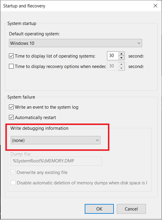 Di mana file log BSOD berada di Windows 10?