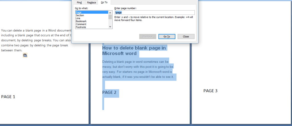 Cara menghapus halaman kosong di Microsoft word