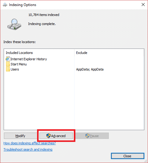 Désactiver l'indexation dans Windows 10 (Tutoriel)